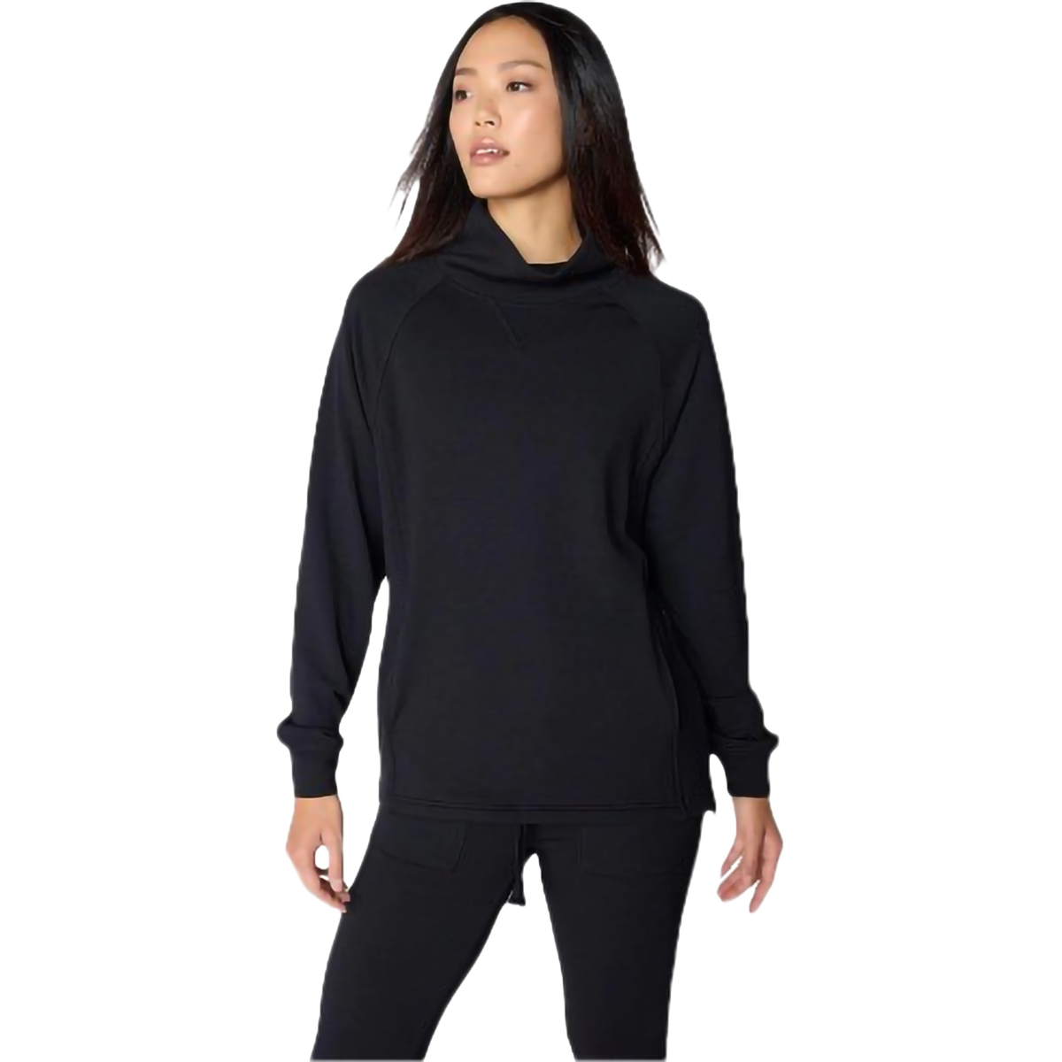 Women's Serenity Zip Mock Neck Pull Over alternate view