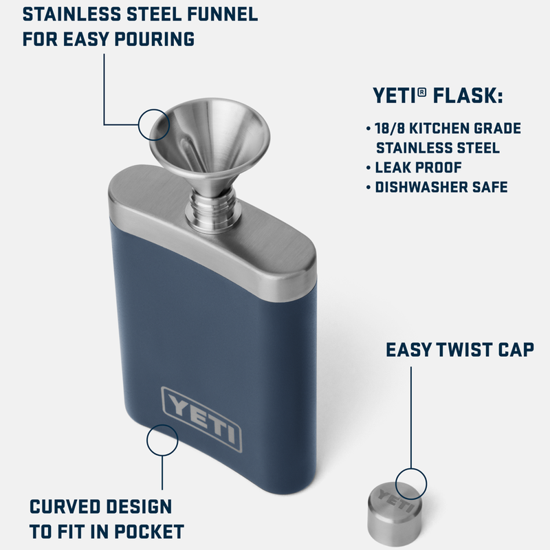 Flask, Yeti Flask features