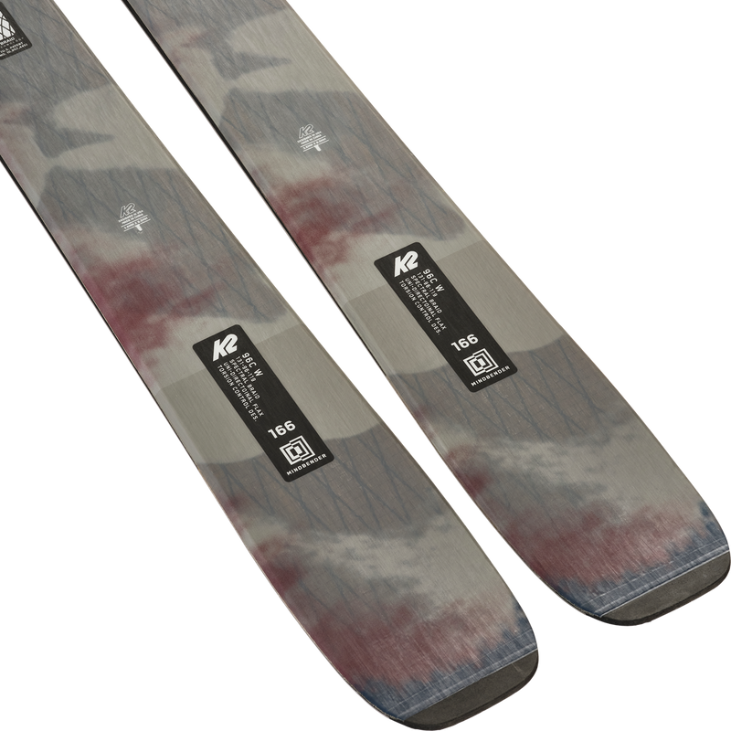 Women's Mindbender 96C, K2 Women's Mindbender 96C tails