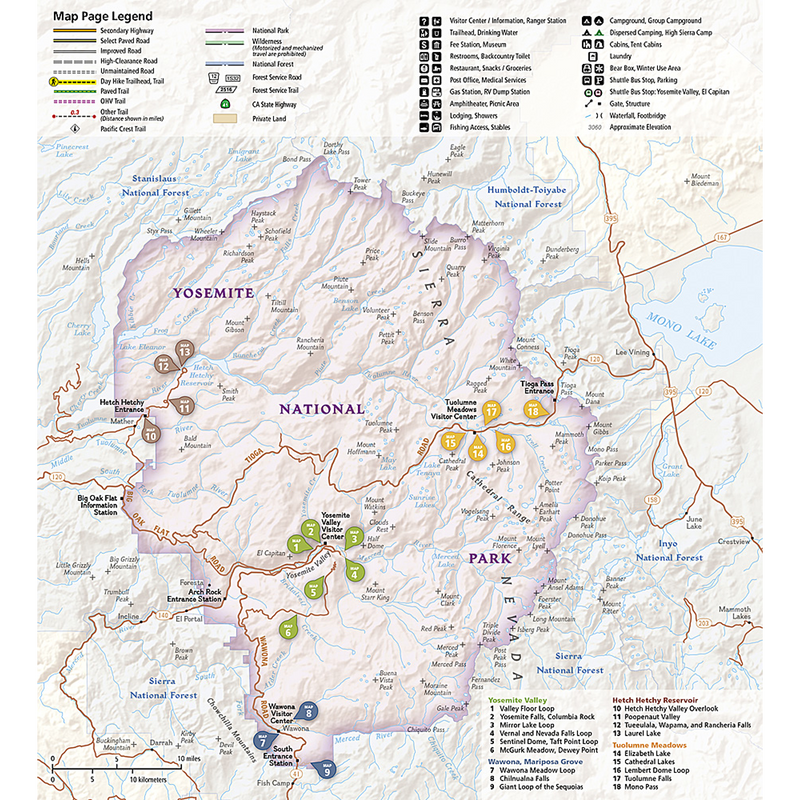 Yosemite National Park Day Hikes