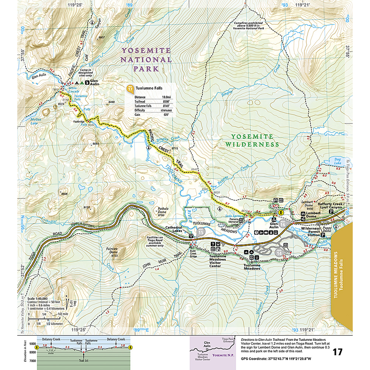 Yosemite National Park Day Hikes alternate view