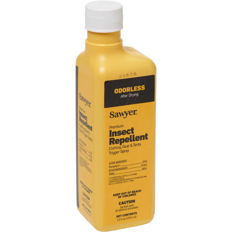 Insect Repellent Permethrin 12 oz, Sawyer Insect Repellent Permethrin 12 oz front of bottle