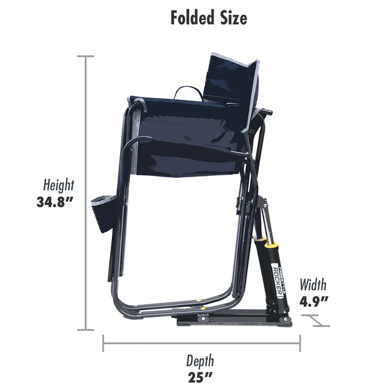 Freestyle Rocker, GCI Outdoors Freestyle Rocker folded size specs