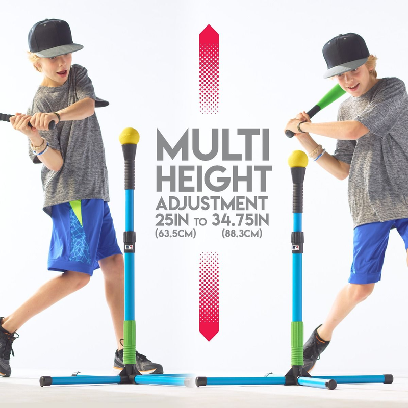 MLB XT Batting Tee Set, Franklin Sports MLB XT Batting Tee Set
