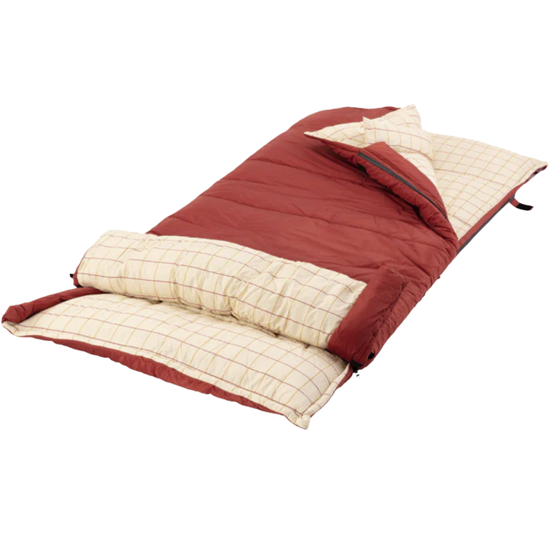 Ofuton Wide, Snow Peak Ofuton Sleeping Bag Wide unzipped