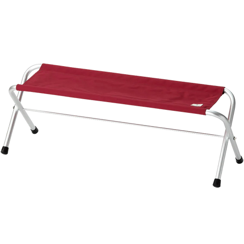 Red Folding Bench