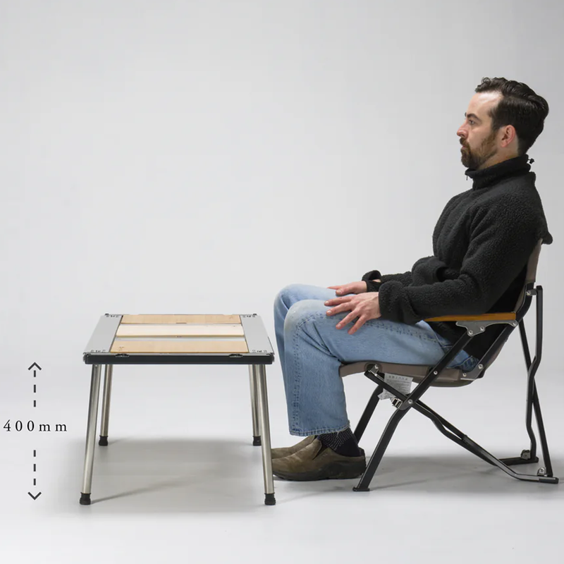 Low Beach Chair, Snow Peak Low Beach Chair sitting height
