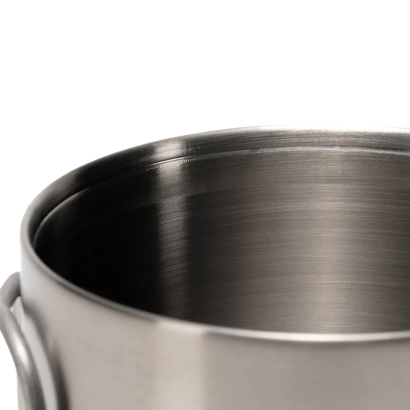 Stainless Vacuum-Insulated Mug 450, Snow Peak Stainless Vacuum-Insulated Mug 450 lip