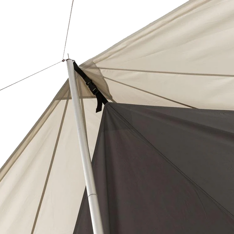 Takibi Tarp Octa, Snow Peak Takibi Tarp Octa pole connection