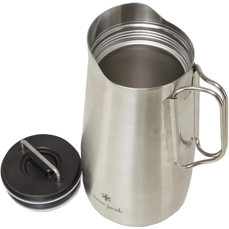 Shimo Growler, Snow Peak Shimo Growler lid off