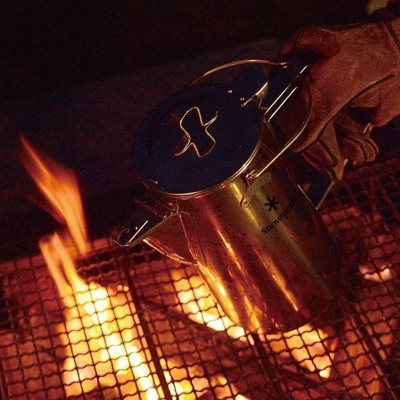 Classic Kettle 1.8, Snow Peak Classic Kettle 1.8 over heat
