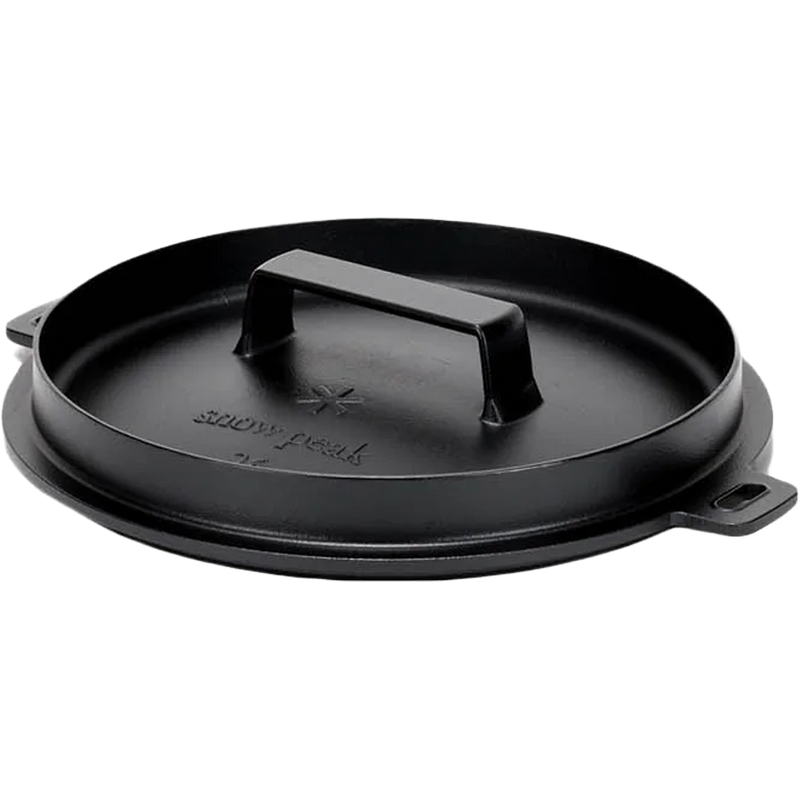 Japanese Cast Iron Oven, Snow Peak Cast Iron Oven lid