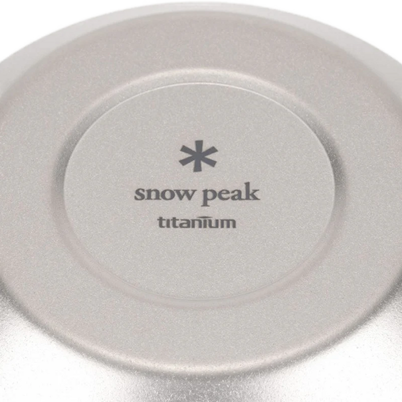 Titanium Double Bowl 400, Snow Peak Titanium Double Bowl 600 bottom