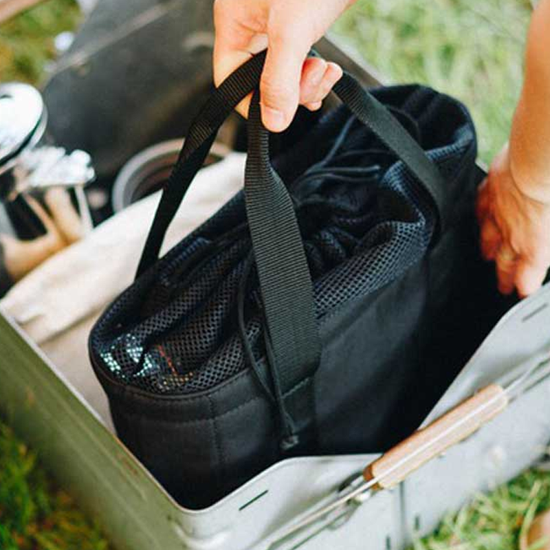 Home & Camp Burner Storage Bag, Snow Peak Home & Camp Burner Storage Bag Closed