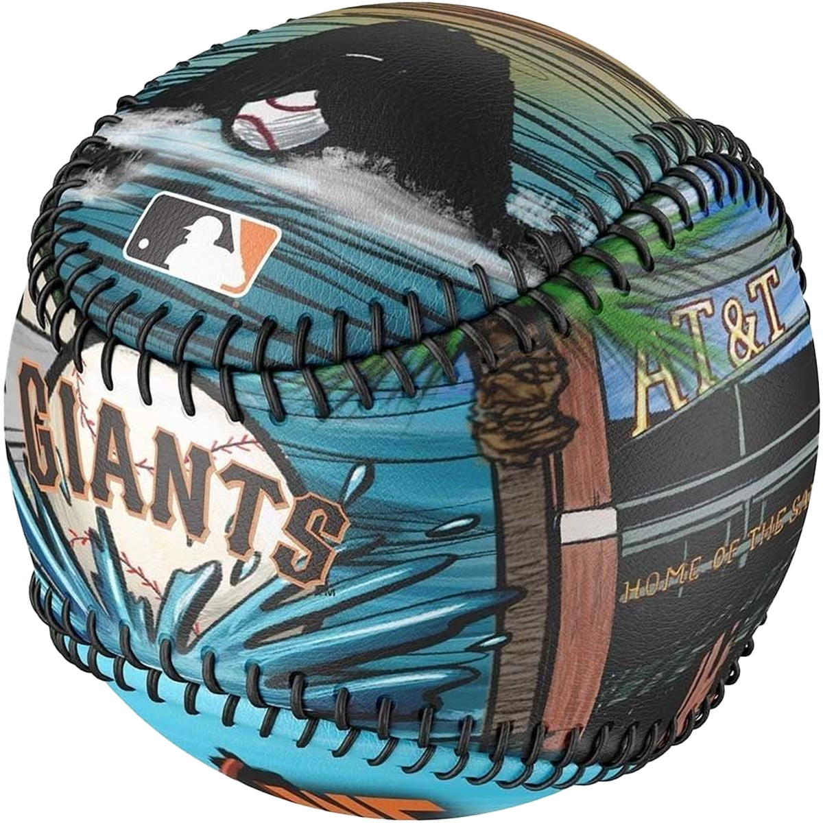 MLB Club Culture Soft Strike Baseball - Giants alternate view