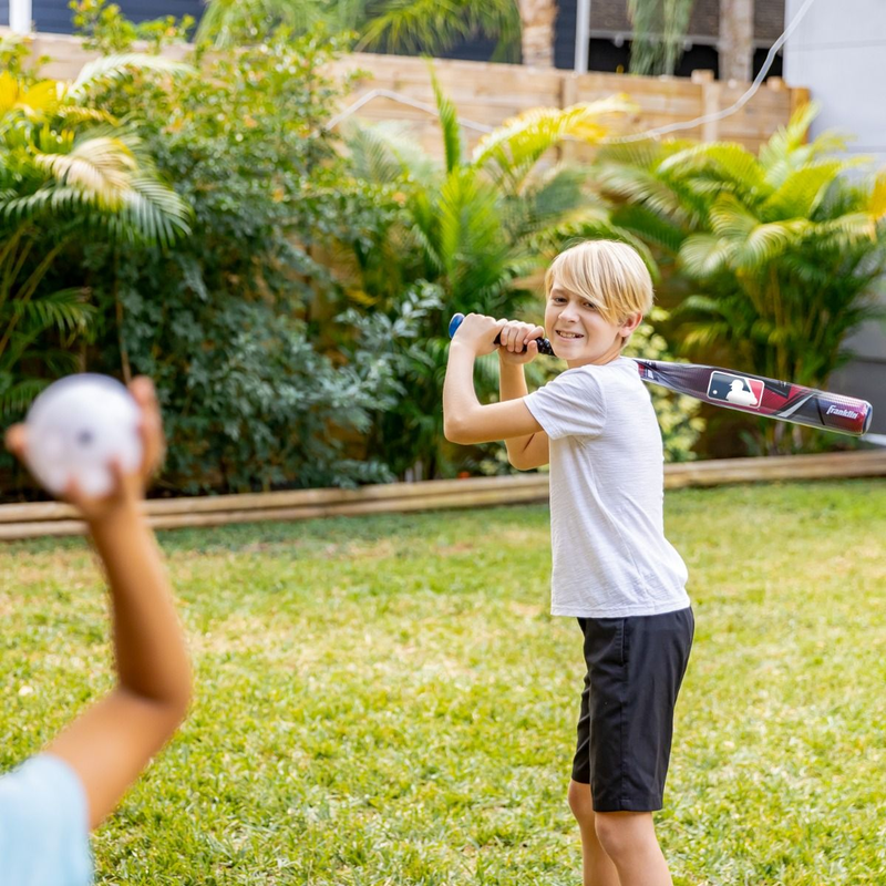 MLB Slammin Bat & Ball, Franklin Sports MLB Slammin Bat & Ball action