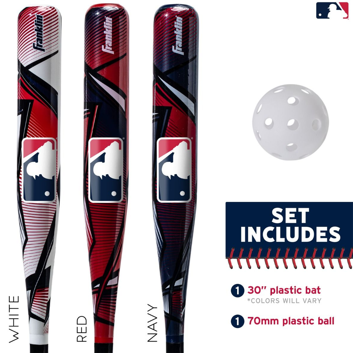 MLB Slammin Bat & Ball alternate view