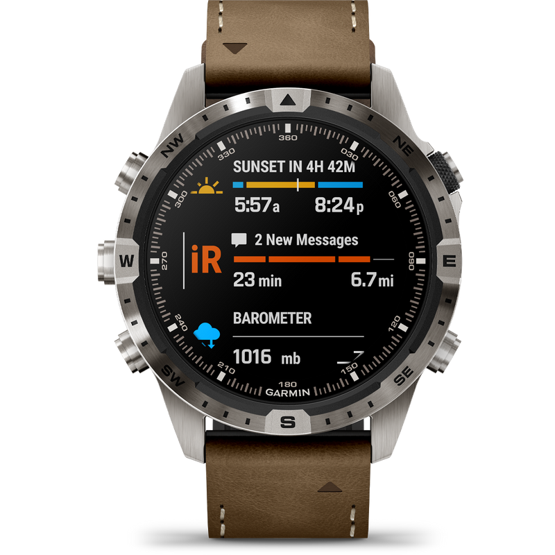 Marq 2 Adventurer, Garmin Marq 2 messages