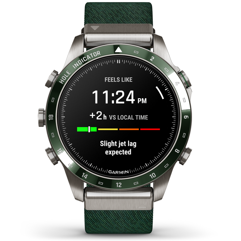 Marq 2 Golfer, Garmin Marq 2 Golfer jet lag