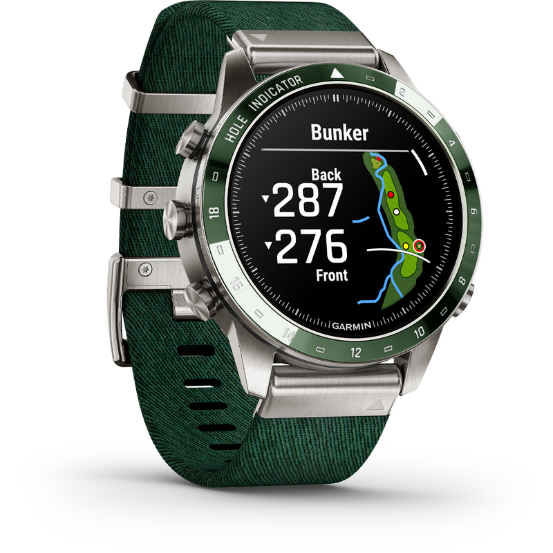 Marq 2 Golfer, Garmin Marq 2 Golfer front 3/4