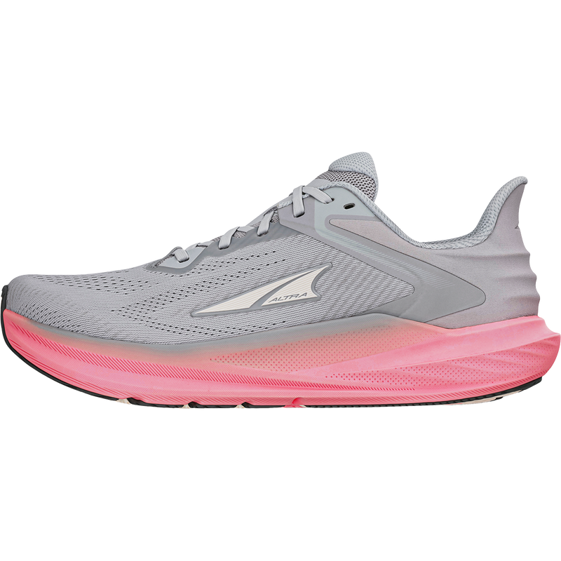 Women's Torin 8, Altra Women's Torin 8 in 262-Gray/Pink left outside profile