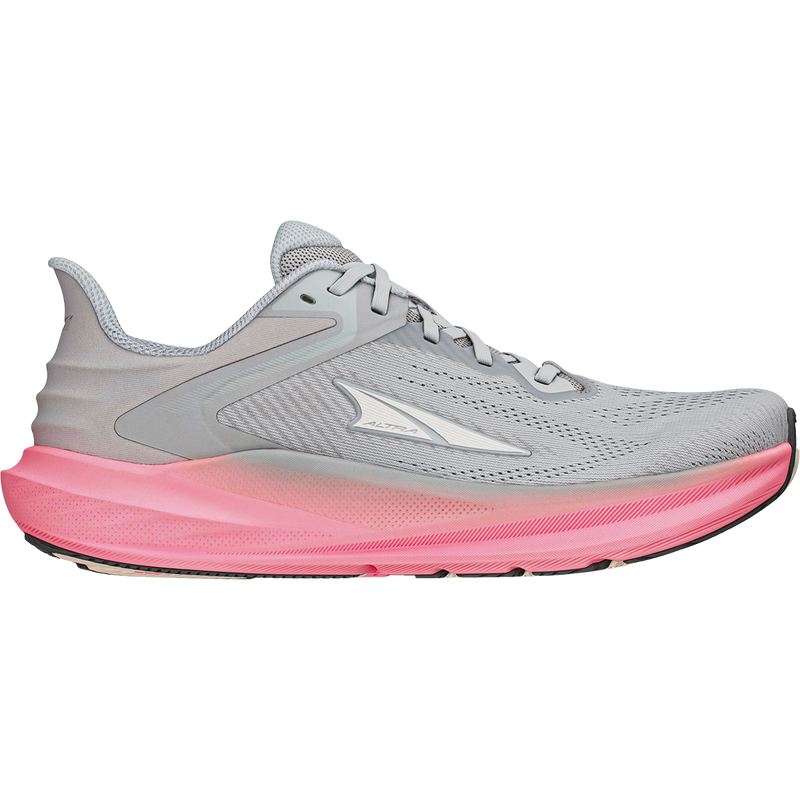 Women's Torin 8, Altra Women's Torin 8 in 262-Gray/Pink right outside profile