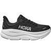 Hoka Women's Bondi 9 in Black/White right profile