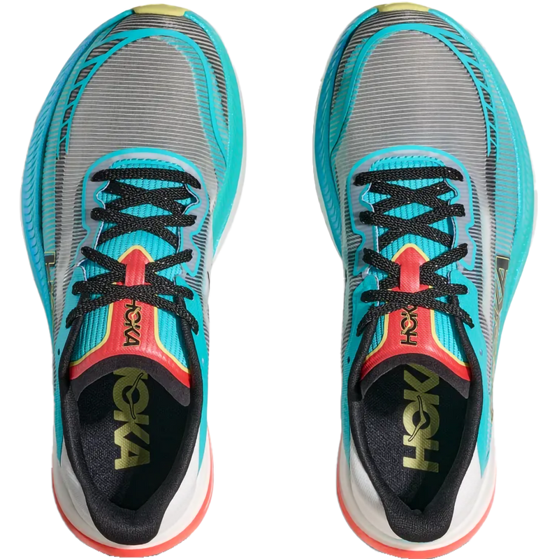 Cielo X1 2.0, Hoka Cielo X1 2.0 in FLCK-Frost/Black pair top