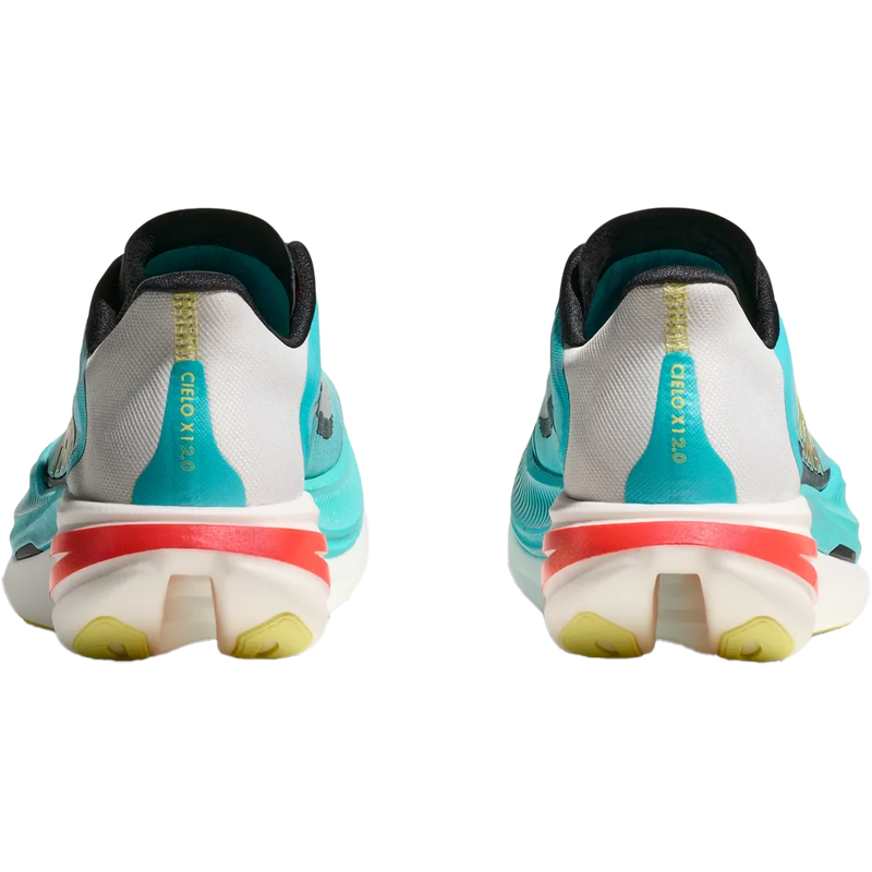 Cielo X1 2.0, Hoka Cielo X1 2.0 in FLCK-Frost/Black pair back