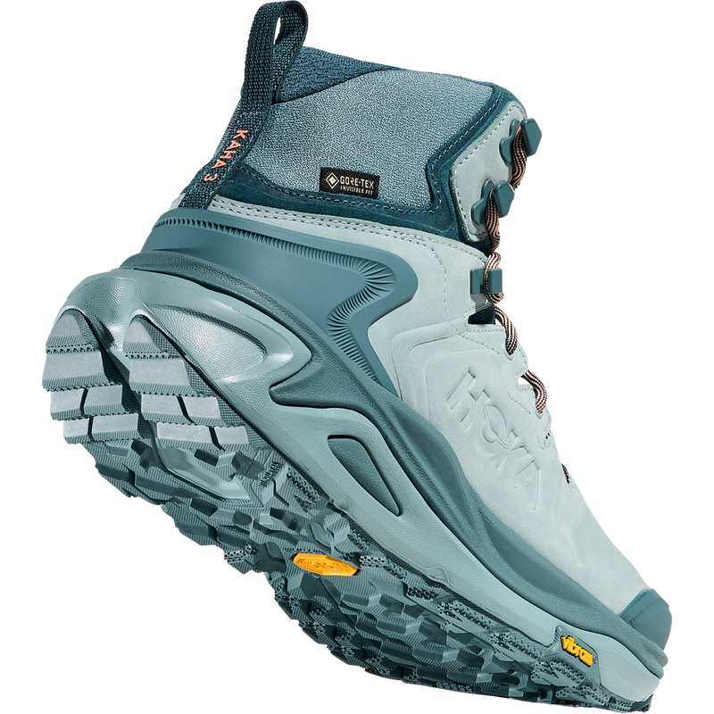 Women's Kaha 3 GTX, Hoka Women's Kaha 3 GTX heel lifted