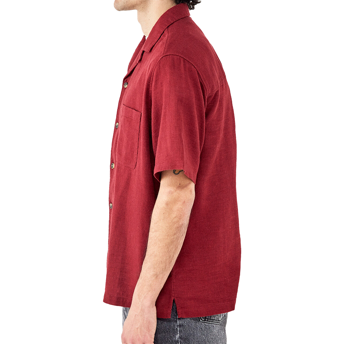 Men's Gauze Crinkle Shirt alternate view