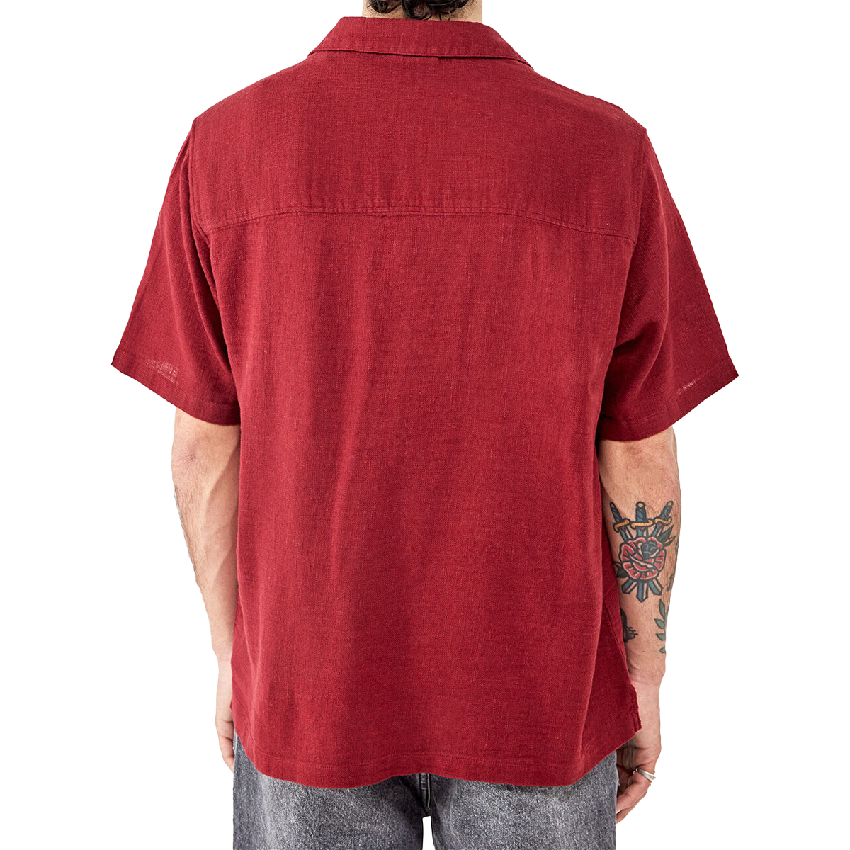 Men's Gauze Crinkle Shirt alternate view