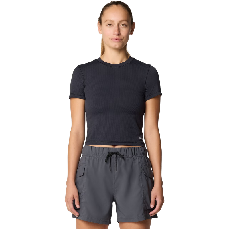 Women's Peak Knit Short Sleeve Shirt, Featured Image