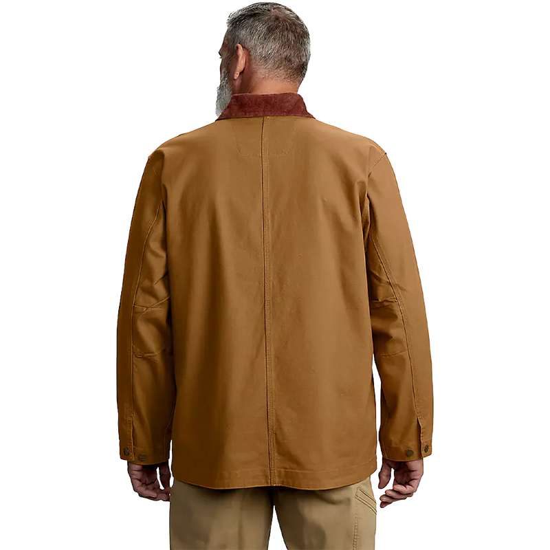 Men's Rugged Flex Duck Loose Fit Chore Coat, Carhartt Men's Rugged Flex Duck Loose Fit Chore Coat Back