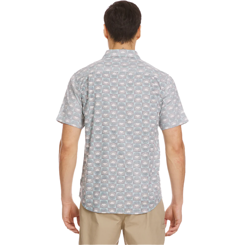 Men's Florever Classic Short Sleeve, Quiksilver Men's Forever Classic Short Sleeve in JDG Jade Gray back