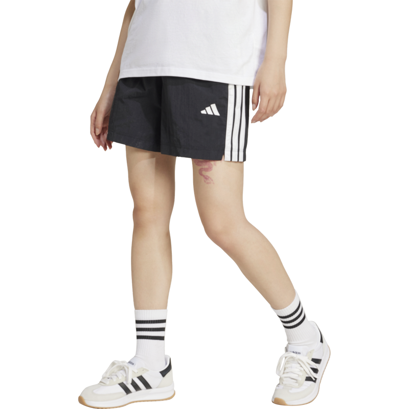 Women's 3S Woven Short, Adidas Womens 3S Woven Short front