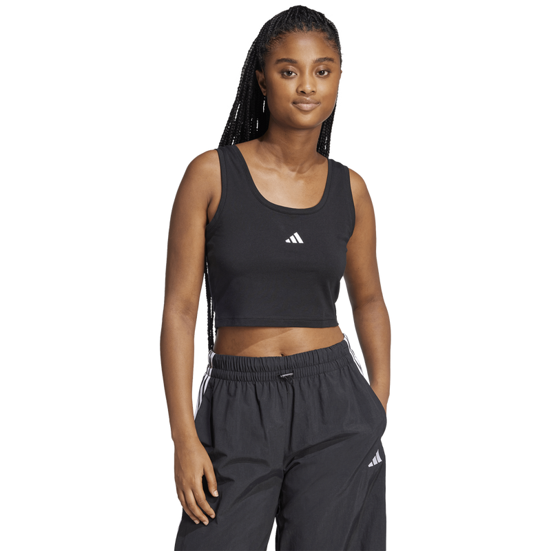 Women's Essentials Small Logo Cotton Lifestyle Tank Top, Women's Essentials Small Logo Cotton Lifestyle Tank Top Front
