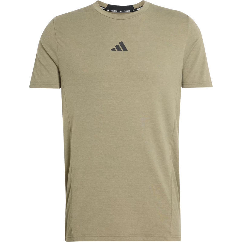 Men's Designed For Training Tee, Adidas D4T Tee in Olive Strata front