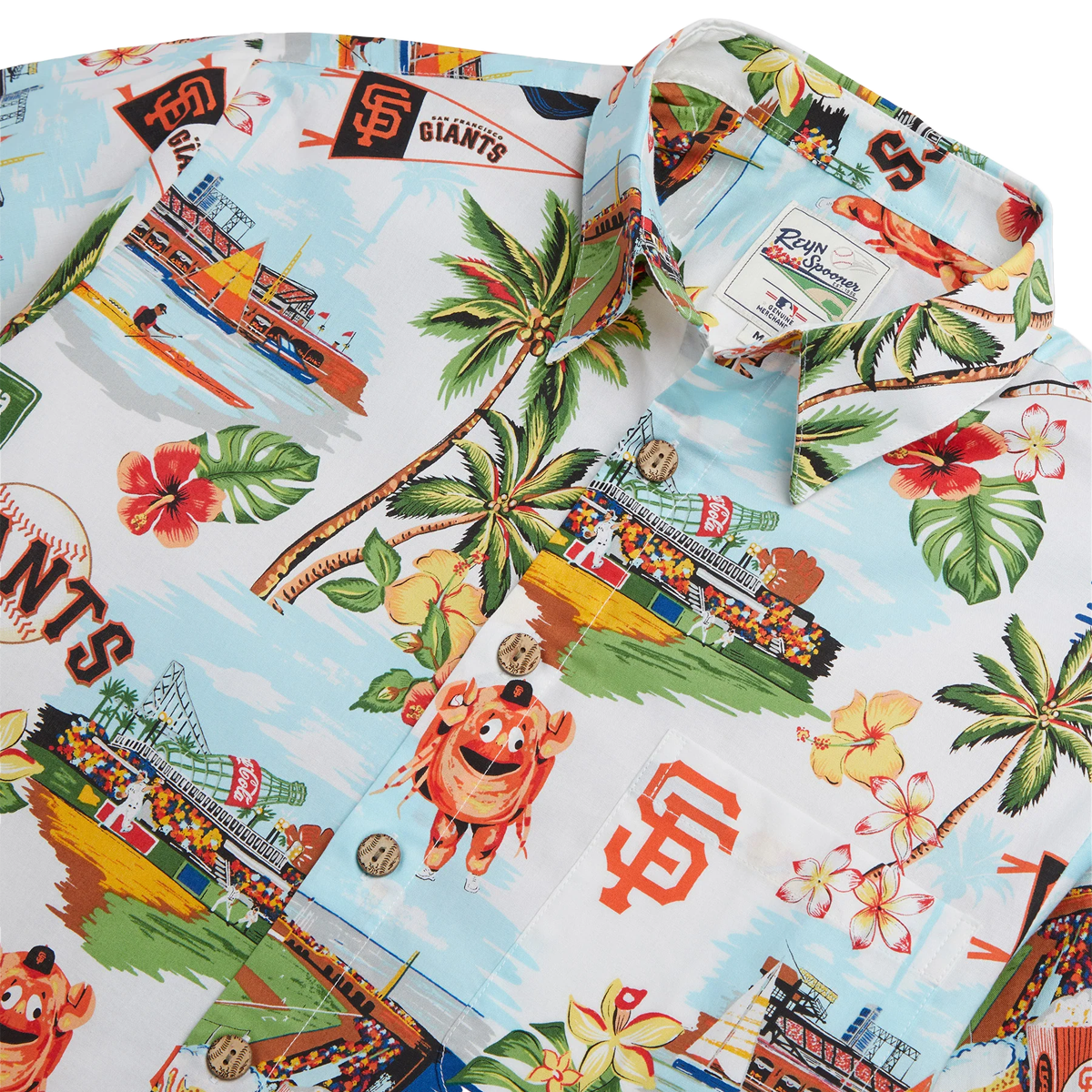 Men's Giants Scenic Button Down alternate view