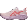 Asics Women's NovaBlast 5 in 101-White Coral Reef inside right profile