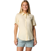 Columbia Women's Tamiami II Short Sleeve Shirt in Lemon Wash