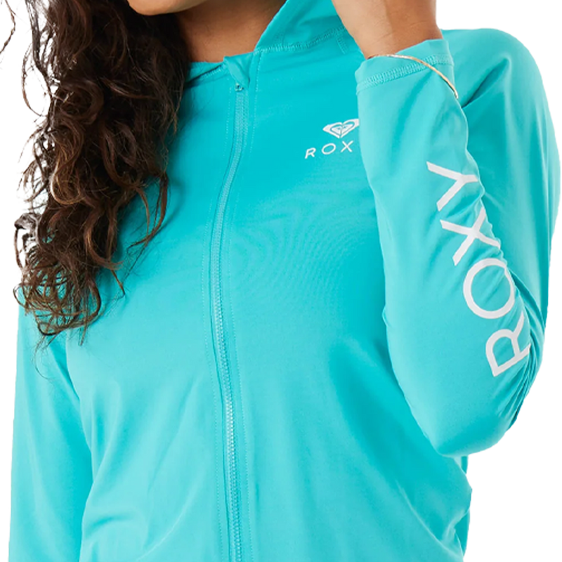 Women's New Essentials Hoodie Zipped, Roxy Women's New Essentials Hoodie Zipped Sleeve Graphic