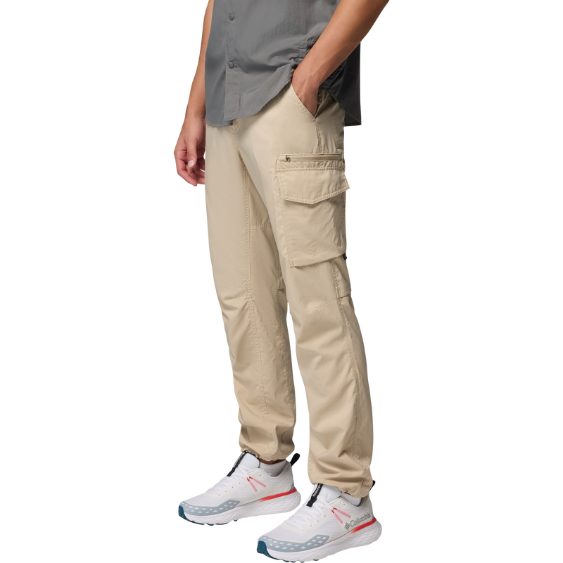 Men's Skien Valley Cargo Pant, Columbia Skien Valley Cargo Pant in 271 Ancient Fossil front left