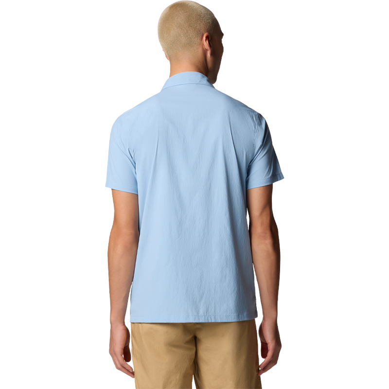 Men's Sage Peak Woven Short Sleeve Shirt, Columbia Men's Sage Peak Woven Short Sleeve Shirt Back