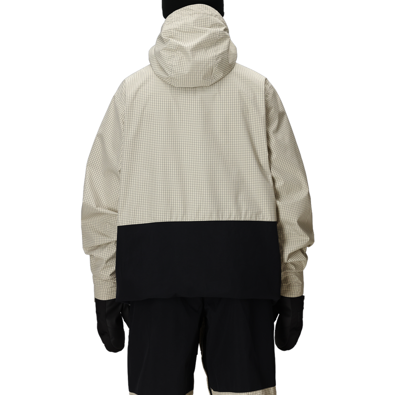 Men's Ghost 2.5L Anorak, 686 Men's Ghost 2.5L Anorak in LMRP-Limestone Ripstop back