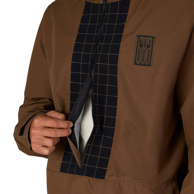 Men's Ghost 2.5L Anorak, 686 Men's Ghost 2.5L Anorak chest zipper