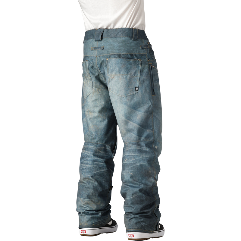 Men's Deconstructed Denim Pant, 686 Men's Deconstructed Denim Pant in IDGD-Indigo Denim back