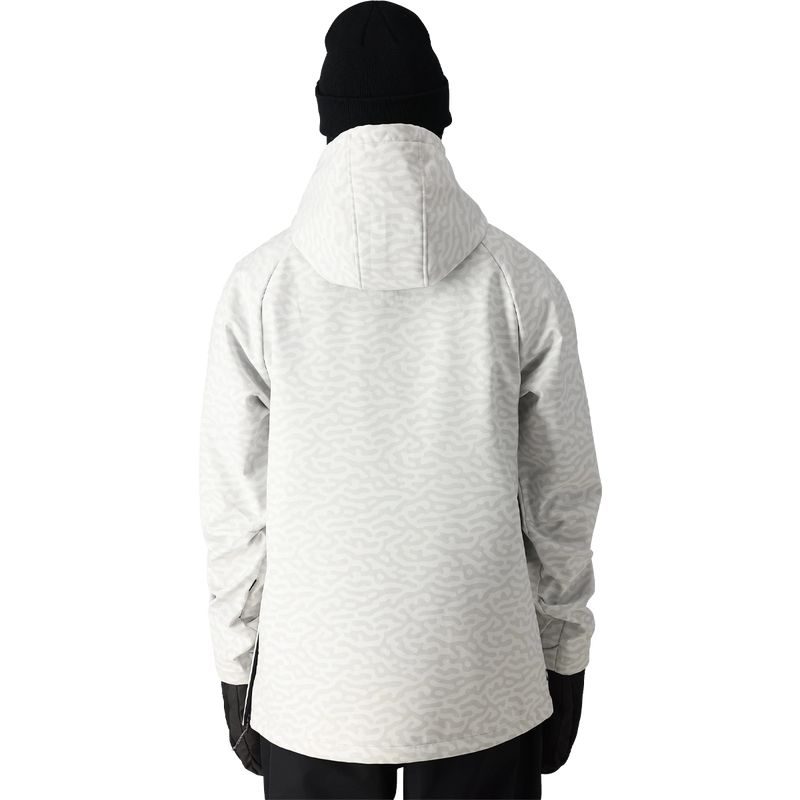 Men's Waterproof Hoody, 686 Men's Waterproof Hyperchromic Pullover Hoody back