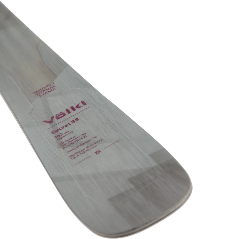 Women's Secret 88, Volkl Women's Secret 88 tail