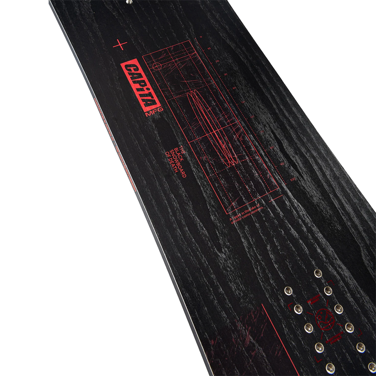 Black Snowboard Of Death alternate view